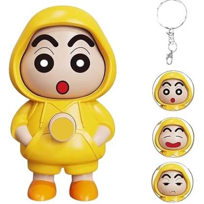 Shinchan face changing mood swing Keychain