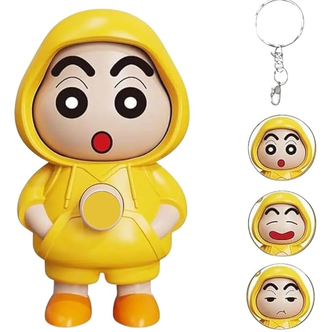 Shinchan face changing mood swing Keychain