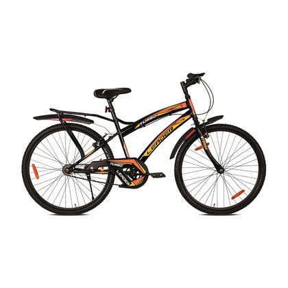 Leader Turbo 26T IBC Mountain Bicycle/Bike Without Gear Single Speed For Men 26 T Mountain Cycle (Single Speed, Black) Leader Turbo 26T IBC Mountain Bicycle/Bike Without Gear Single Speed For Men 26 T Mountain Cycle (Single Speed, Black)