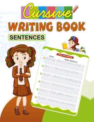 Cursive Writing Book: Sentences [Paperback] [Jul 23, 2024] LS Editorial Team