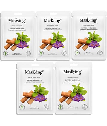 Masking - Radiant Glow Sheet Mask for All Skin Type ( Pack of 1 )