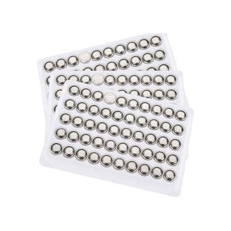 Exelent 50-Pack AG10 (LR1130/389A) 1.5v Alkaline Button Cell Equivalent to LR1130, 189, 389, 389A, D389, LR1131, LR54, G10A, RW49, V389 Battery 0% Hg -50 Pieces