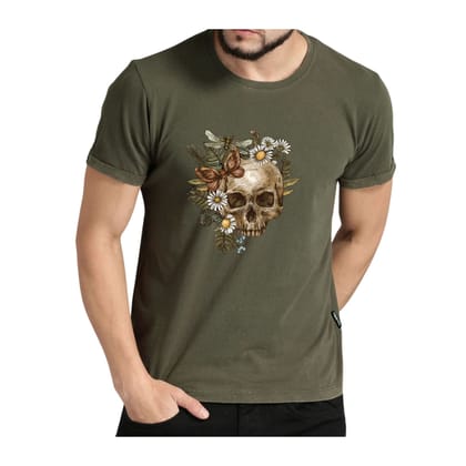 Trishoolin SSHAYU Printed T-Shirt | Design 10192MB | Regular Fit | Crew Neck / Round Neck Half Sleeve | Pack of 1