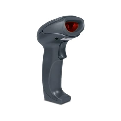 iBall 2D-S209 Wired 2D USB Barcode Scanner Handheld QR Code Scanner 1D Barcode Reader for Shop, Library, Express Company, Retail Store, Warehouse, Supermarket, Convenience Store,Dark Grey