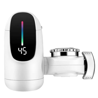 Dual-Mode Instant Electric Faucet | 3000W Fast Heating, Temperature Control, Digital Display, Compact Design (Multicolor | Self Installation Required)