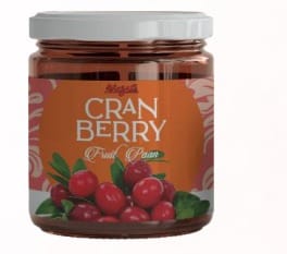 Cranberry Fruit Paan  180 G