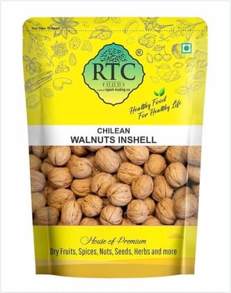 RTC Chile Inshell Walnuts Pouch | Rich Source of Iron and Protein| Omega 3 Food | Rich in Antioxidants | Delicious and Healthy RTC Chile Inshell Walnuts Pouch | Rich Source of Iron and Protein| Omega 3 Food | Rich in Antioxidants | Delicious and Healthy