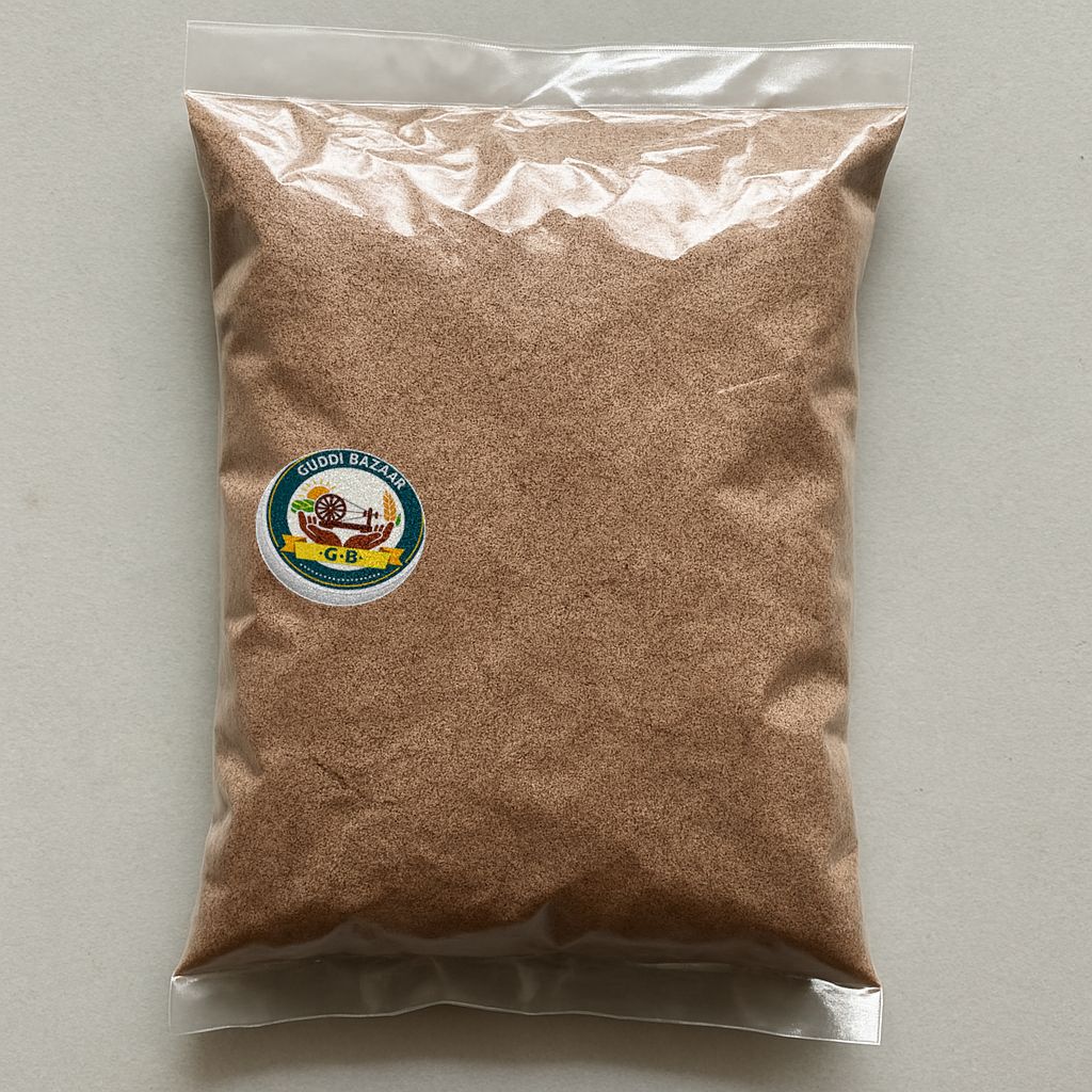 Guddi Bazaar's ragi flour (finger millet flour)