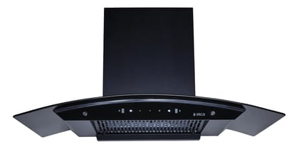 Elica 90cm 1500 m3/hr Filterless Autoclean Kitchen Chimney with 15 Years Motor Warranty & 5 Years Comprehensive (CURVE FL 900 HAC LTW MS NERO), Black Elica 90cm 1500 m3/hr Filterless Autoclean Kitchen Chimney with 15 Years Motor Warranty & 5 Years Compre