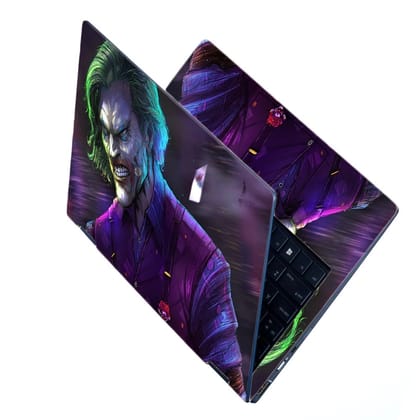 Full Body Laptop Skin Stickers Decal Cover for All Models (Size 15.6 inch) joker-12