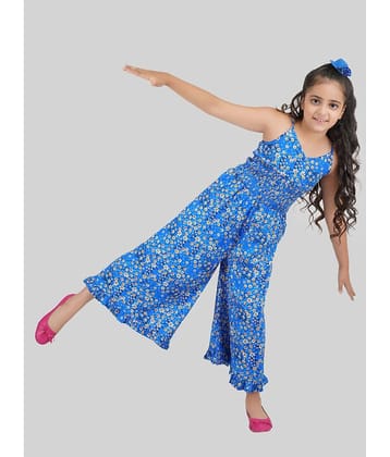 Being Naughty Girls Polyester Jumpsuit ( Pack of 1 , Royal Blue )