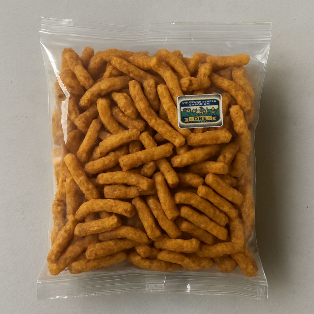 Duleswar Behera Emporium's roasted soya sticks