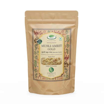 Musli Amrit Gold by MD Botanicals Enhance Stamina and Overall Health | Musli Root Powder - 100 GM