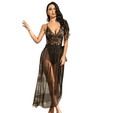 Lingerie Lace Chemise Nightgown -Sexy Sleepwear