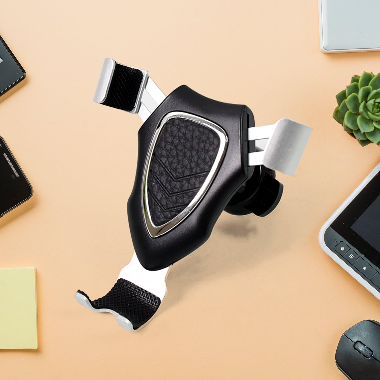 DHRUVINSRI Car Cell Phone Holder: Sturdy and Convenient Mount for Safe, Easy Phone Use in Your Car (1 Pc)