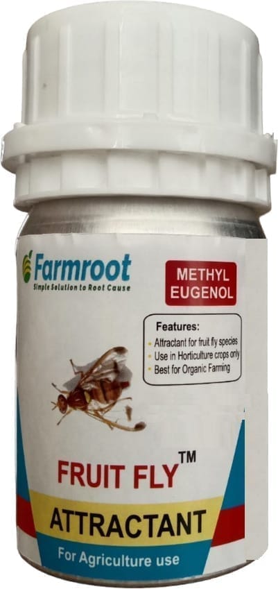 Farmroot Fruit Fly Trap Attractant (Methyl Eugenol) for Bactrocera Dorsalis (5*50 ml )