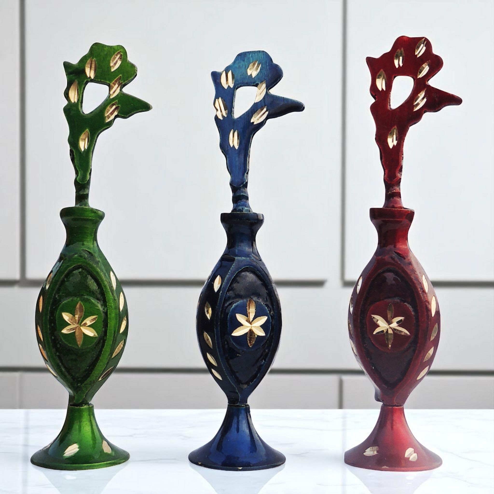 Brass Showpiece & Usable Surmedani (ZMAS558 D)