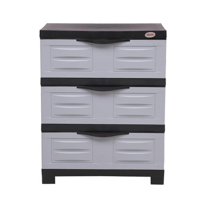 Supreme Furniture Fusion-DR-03 Multi-Purpose Plastic Chester with 3 Sliding Drawers for Home and Office, Standard (Pre-Assembled) Supreme Furniture Fusion-DR-03 Multi-Purpose Plastic Chester with 3 Sliding Drawers for Home and Office, Standard (Pre-Assembled)