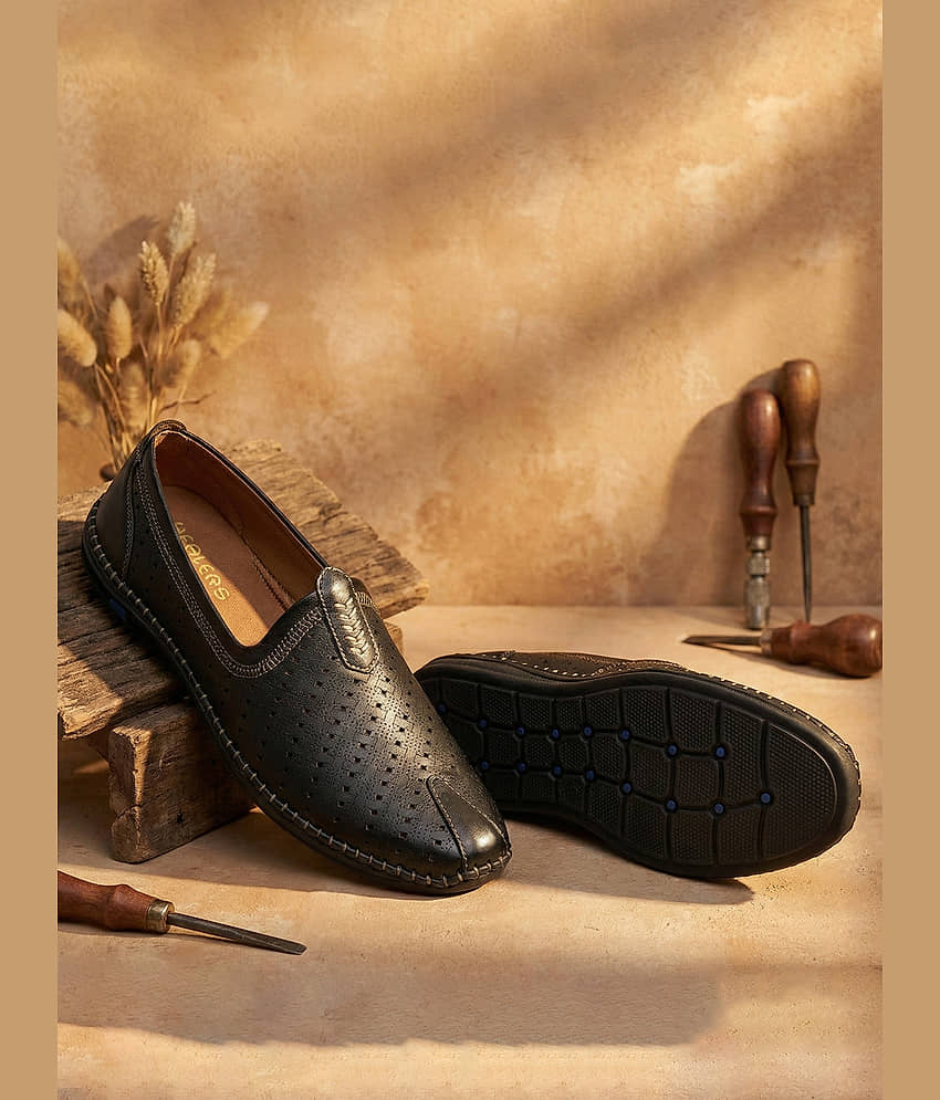 Liberty Black Men's Slip on Shoes
