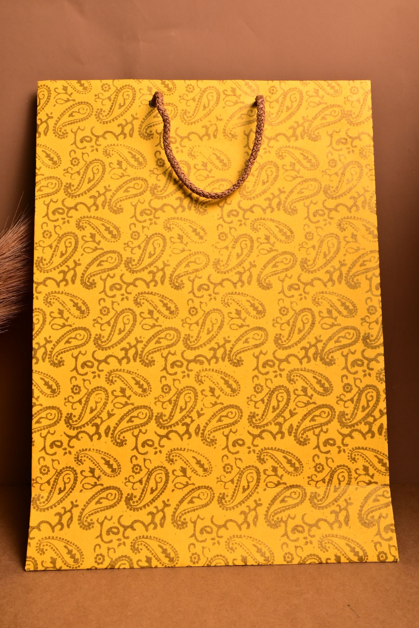 Yellow Paper Bag