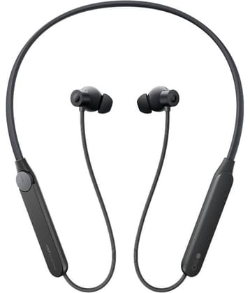 UBON 5710 Bluetooth Bluetooth Neckband On Ear 10 Hours Playback Active Noise cancellation IPX4(Splash & Sweat Proof) Black