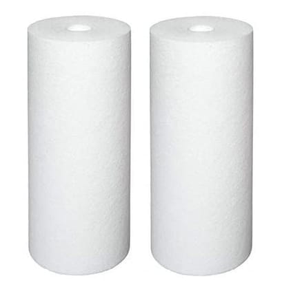 5 Micron PS-05 6" in PP Spun Filter Candle Set for All Type RO Water Purifier 6 inch for Domestic RO Purifier (Pack of 2)