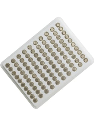 100 -Pack LR41 AG3 SR41 1.5V Alkaline Button Coin Cell Electronics Solutions LR41 Battery AG3 LR736 392 392a 192 SR41 Watch Batteries 1.5v for Watches Electronic Toys Digital Thermometer