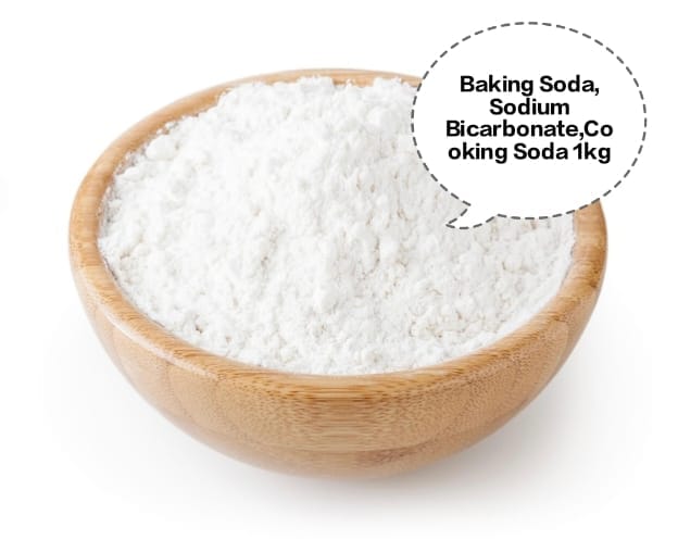 Baking Soda, Sodium Bicarbonate, Cooking Soda, Meetha Soda, Food Grade Baking Soda 1kg