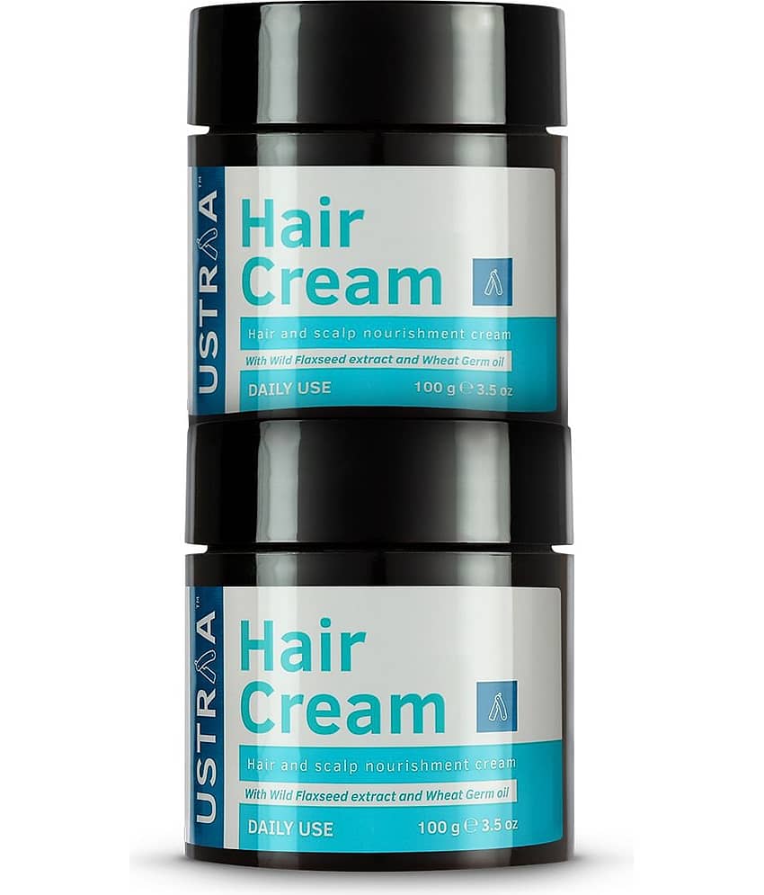 Ustraa Hair Cream for Men - Daily Use - 100g Each (Pack of 2)