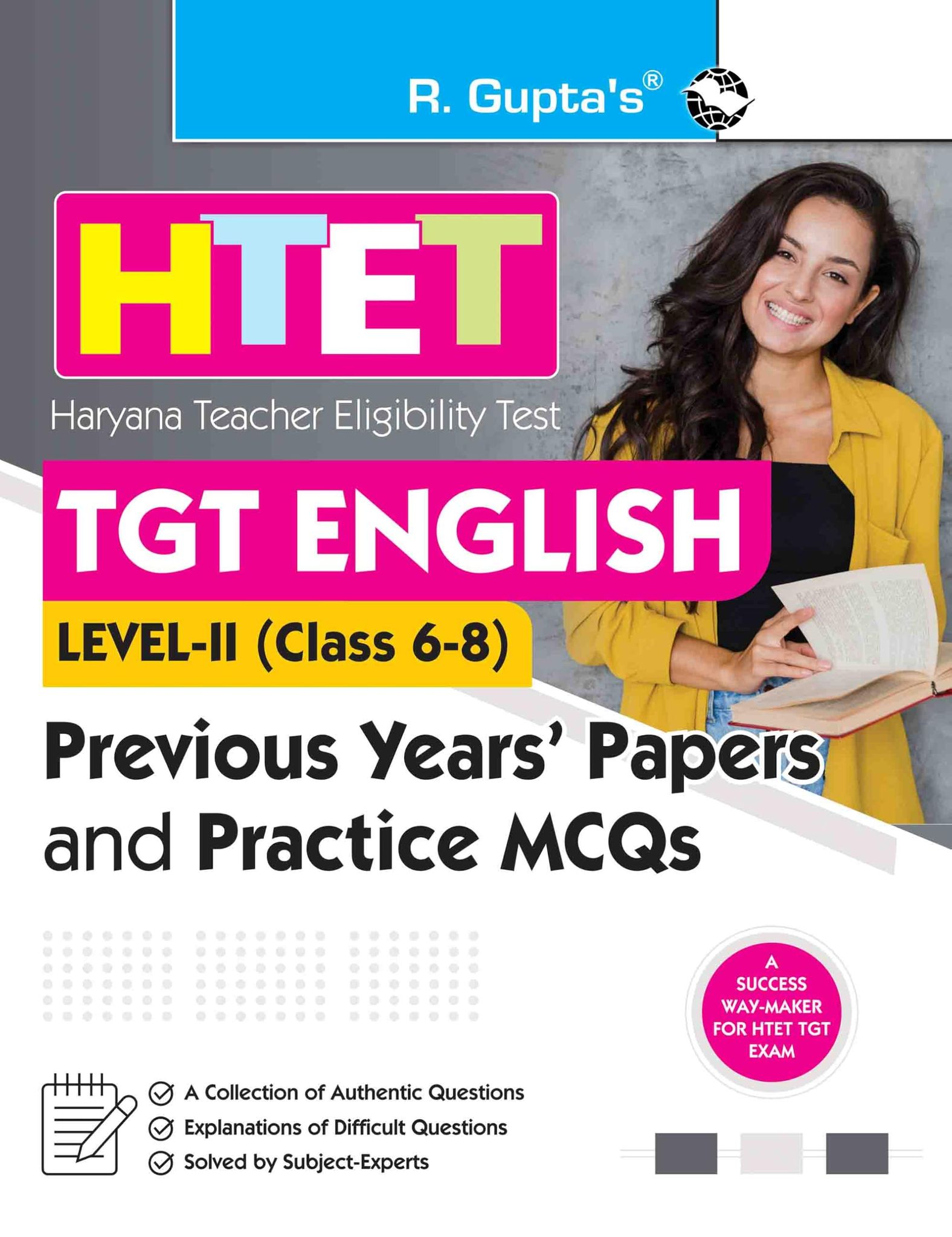 HTET (TGT-English) Previous Years' Papers & Practice MCQs (Level'2) [Paperback] [Dec 06, 2025] RPH Editorial Board