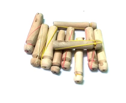 Nawani hair rollers Wooden curlers Smooth rods for crafts Antique soviet hair rollers Wood craft sticks Retro curlers, Set 10 pc