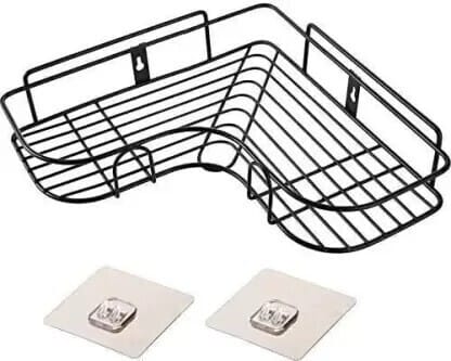 CRAZYGOL Self-Adhesive Metal Bathroom Corner 1 Pcs