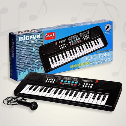 Piano Musical Keyboard With Mic 37 Music Key Keyboard For Kids Toy