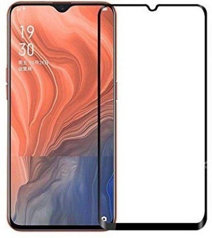 PLUGTECH Advanced Tempered Glass With Anti-Explosion 9H Hardness Edge-To-Edge Coverage Screen Guard for OPPO RENOZ