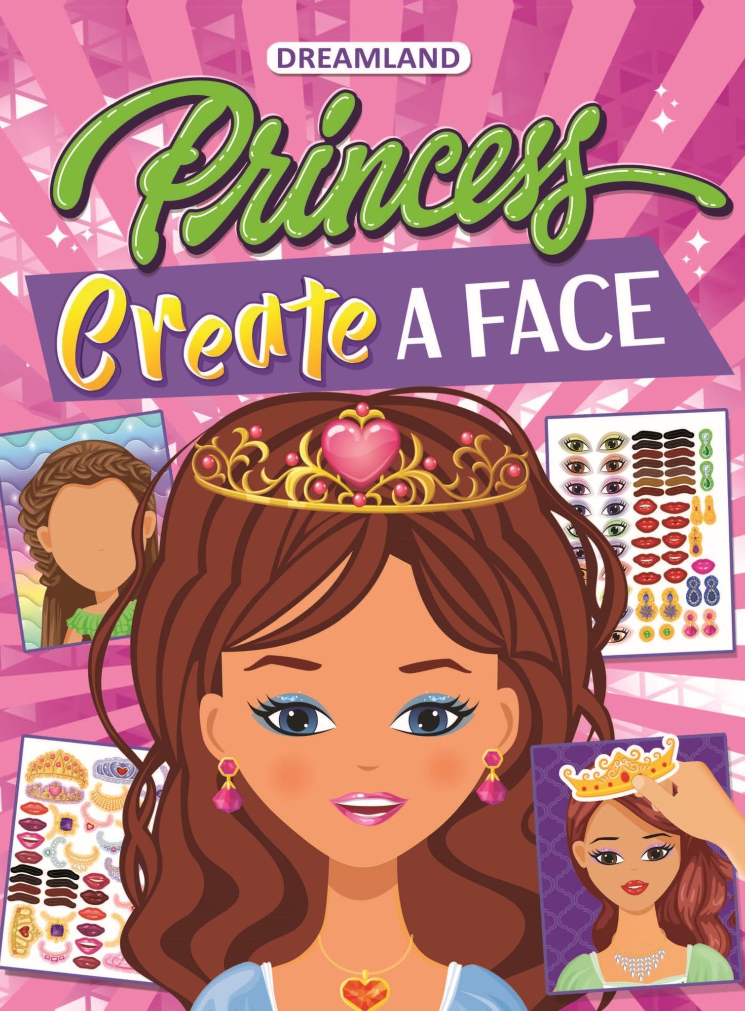 Princess Create a Face [Paperback] Dreamland Publications