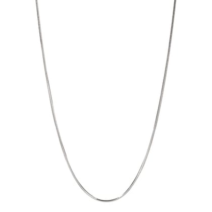 925 Sterling Silver Snake Chain Necklace for Women & Men | Smooth Flat Chain | Minimalist Everyday Jewelry I Weight - 7 g 925 Sterling Silver Snake Chain Necklace for Women & Men | Smooth Flat Chain | Minimalist Everyday Jewelry I Weight - 7 g