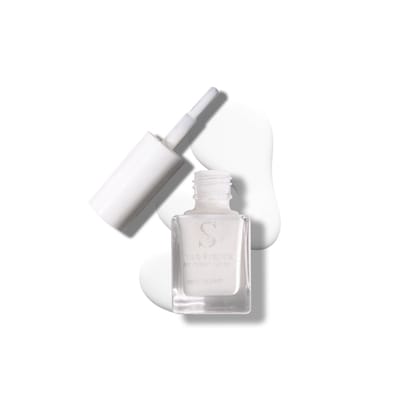 StarStruck by Sunny Leone - Snow - Glossy Nail Polish | Mirror-Like Shine & Longwear Color | Quick Dry Formula