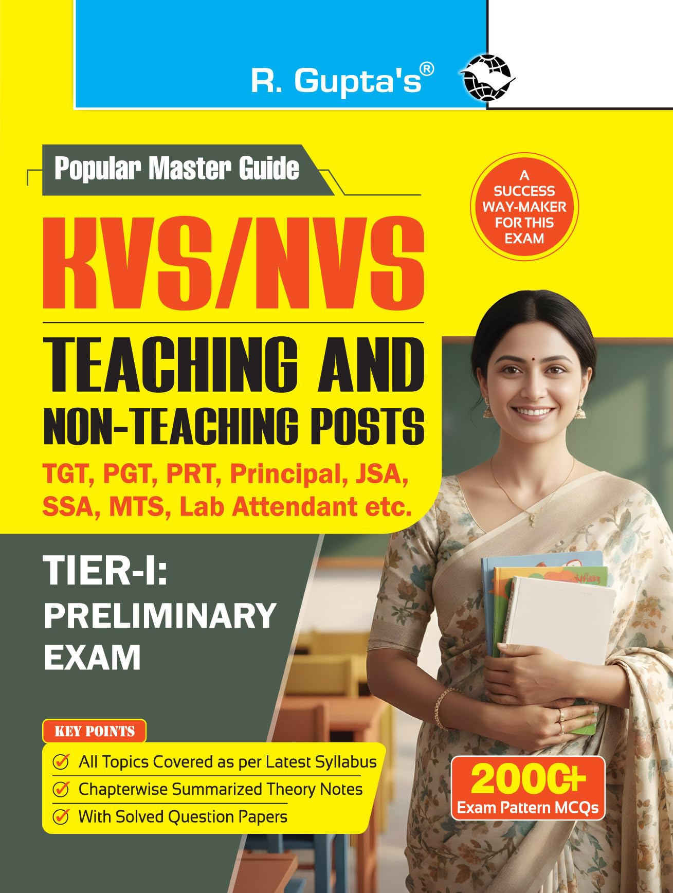 KVS/NVS: Teaching & Non-Teaching Posts (Tier-I) Preliminary Exam Guide [Paperback] [Dec 05, 2025] RPH Editorial Board