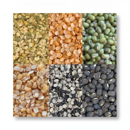 Mixed Dals and Pulses Assortment - 100 kg - One bulk pack of mixed pulses