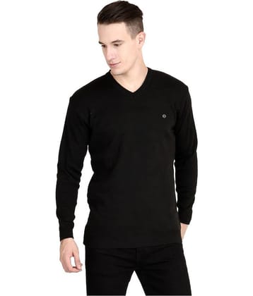 Neuvin Black V Neck Sweater