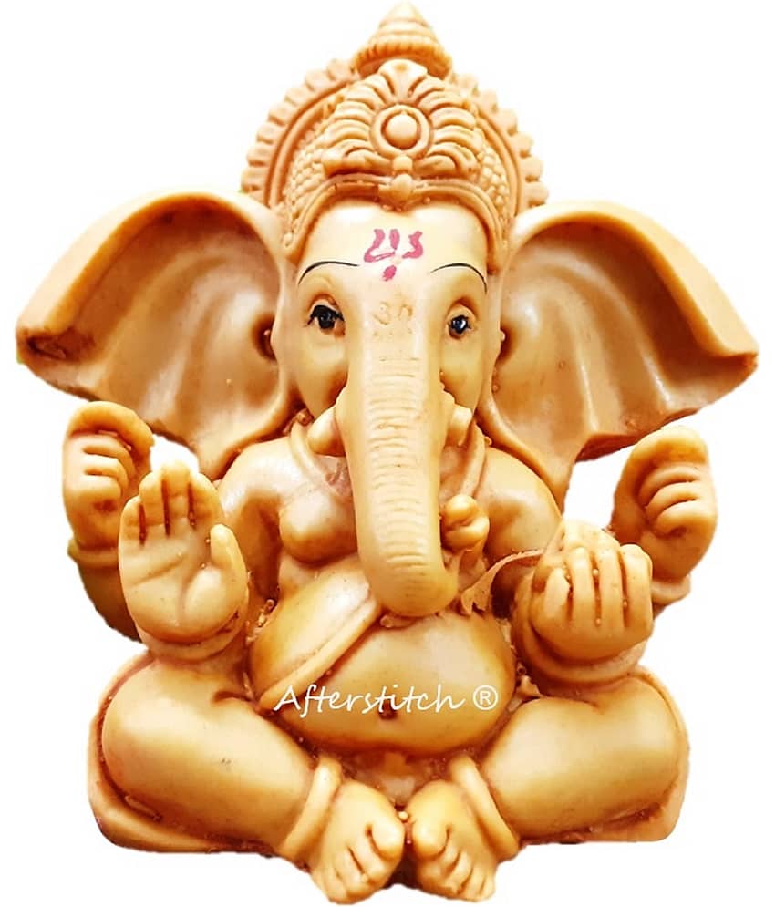 Afterstitch Lord Ganesha god idols Kaan Ganpati Bappa (Pack of 1)