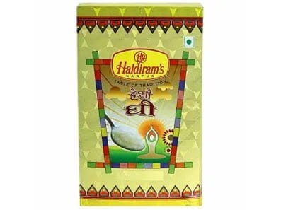 Haldiram Desi Ghee - 2X200 ml - (400 ml) Carton/Pouch Haldiram Desi Ghee - 2X200 ml - (400 ml) Carton/Pouch