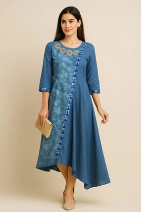 Tie Dye Embroidered Dress Tie Dye Embroidered Dress