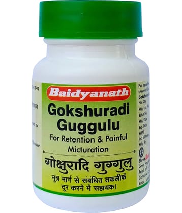 Baidyanath Gokshuradi Guggulu 80 Tablets (Pack of 2)