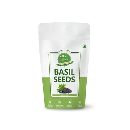 The Rabb's Secret - Raw Basil Seeds 900gm for Weight management (Basil Seeds, 900gm)