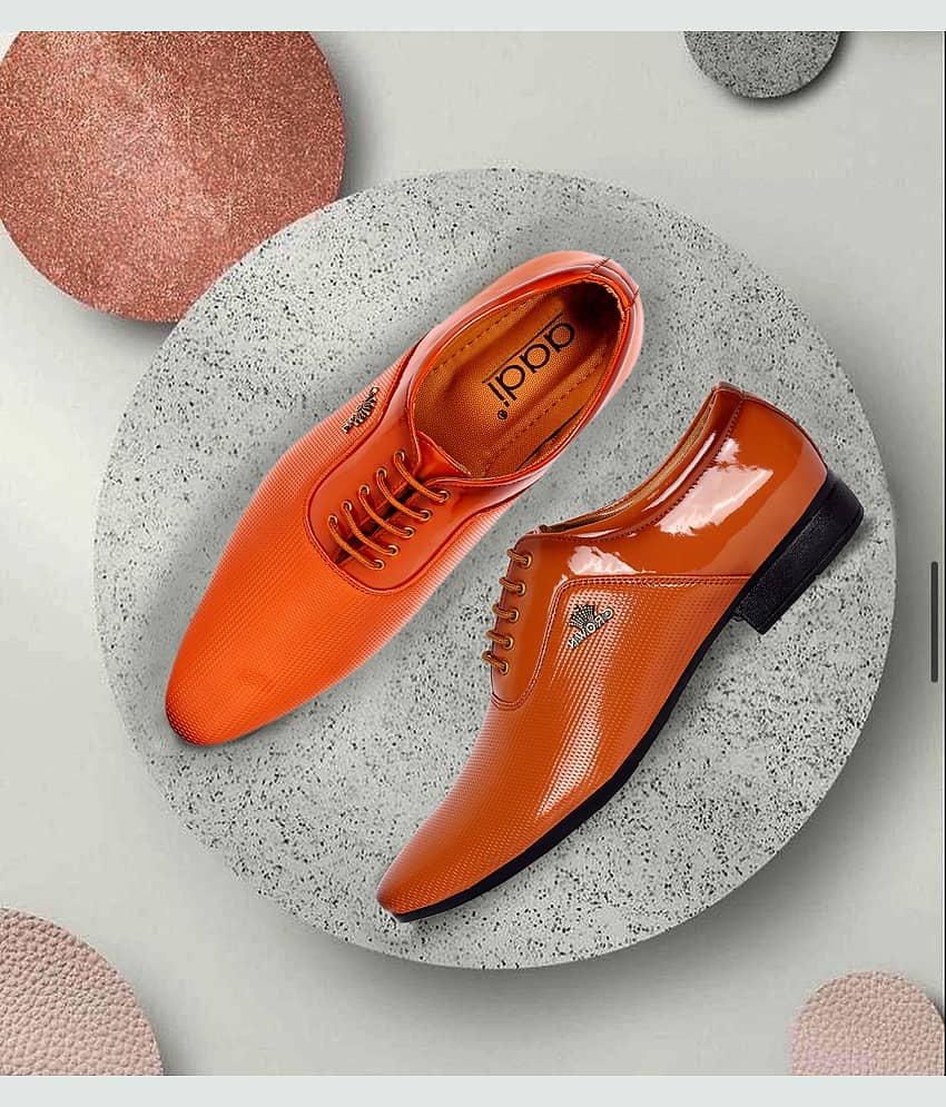 Aadi Tan Men's Oxford Formal Shoes