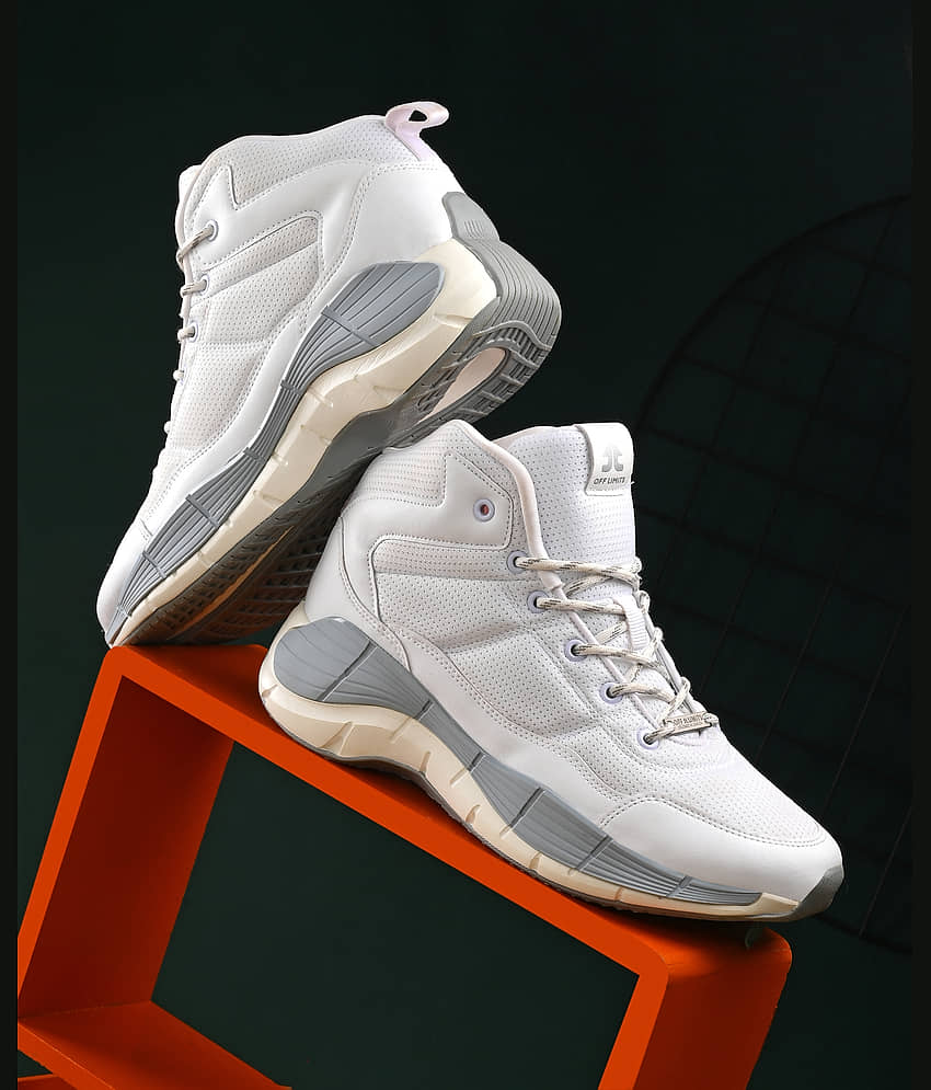 OFF LIMITS S.W.A.T. Sports White Basketball Shoes