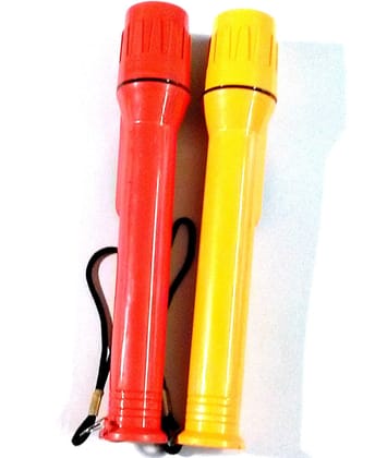 Generic Nawani LED Hi-Tech Slim Torch (Multicolour) - Pack of 2 Pieces