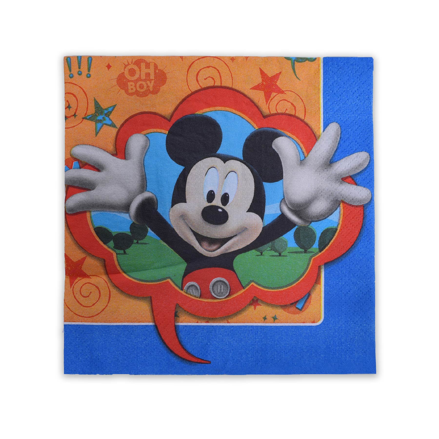 Wanna Party Mickey Mouse Lunch NaPkins (Pack of 16)
