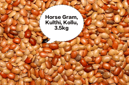 Horse Gram, Kulthi, Kollu, Hurali, Muthira 3.5kg Horse Gram, Kulthi, Kollu, Hurali, Muthira 3.5kg